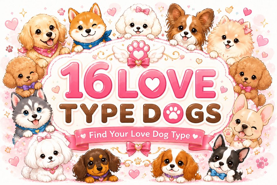 16 Love Type Dogs｜Find Your Love Dog Type